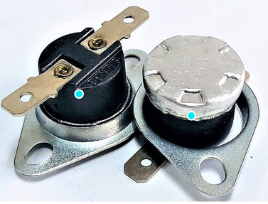 alt: Конструкция нормально замкнутого терморегулятора